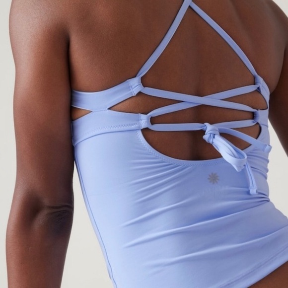 NWOT Athleta Black A-C Triangle Tankini size M - Picture 11 of 11